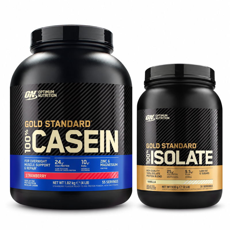 Optimum Nutrition Gold Standard Isolate + Casein Pack