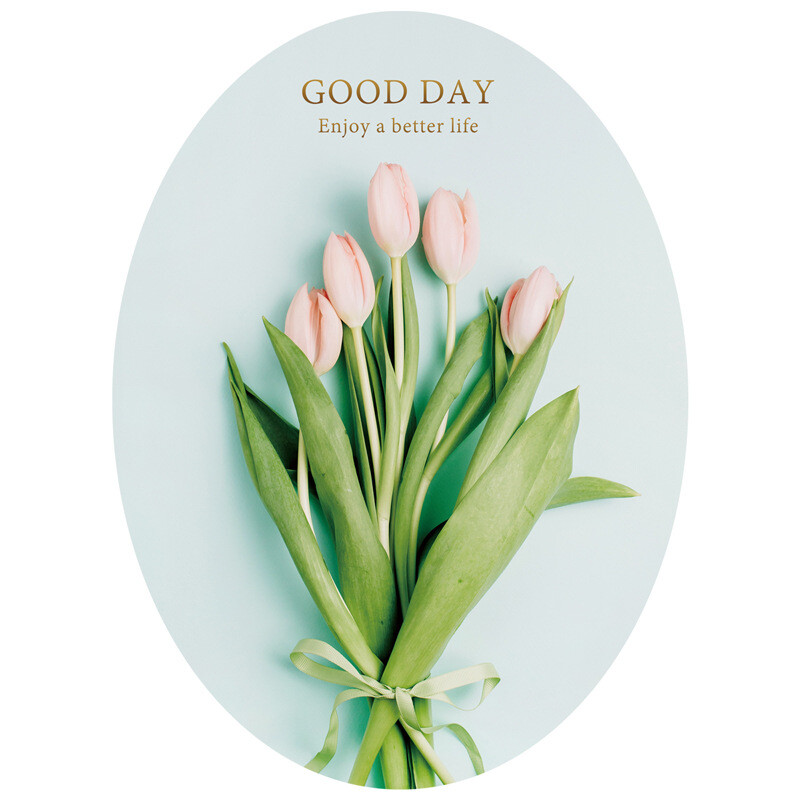 Plant leaf and flower pattern toilet seat stickers, self-adhesive bathroom wall stick