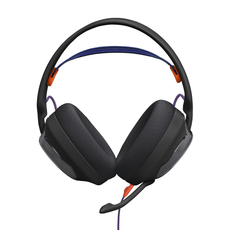JBL Quantum 250 Gaming-Headset Over-Ear für den PC - Kabelgebundenes Headset in Schwarz mit professionellem Sound