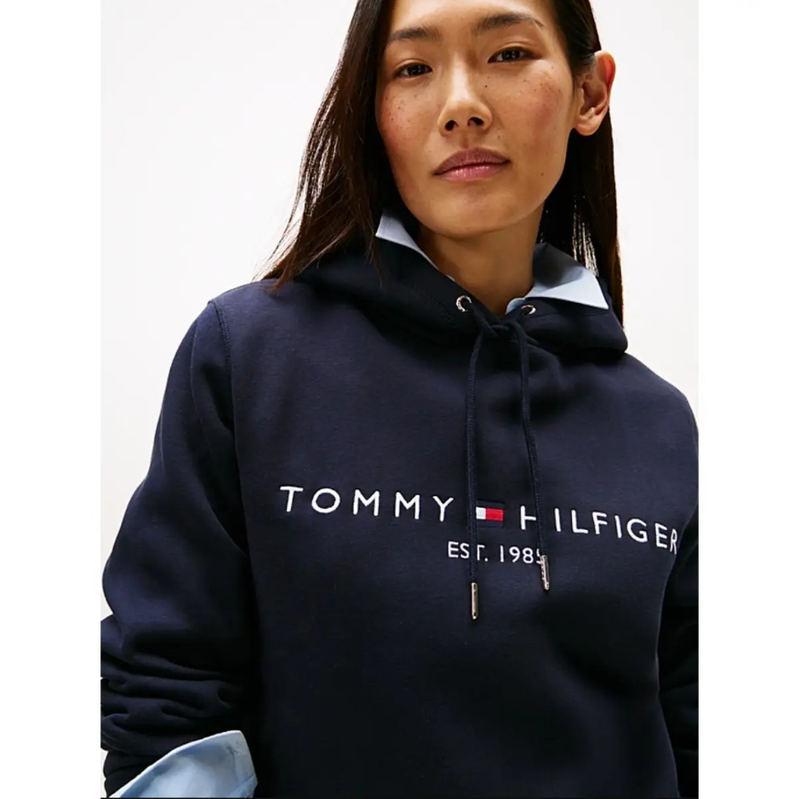 Tommy Hilfiger Heritage Sweat à capuche Femme Manches longues Ciel du désert - XXL