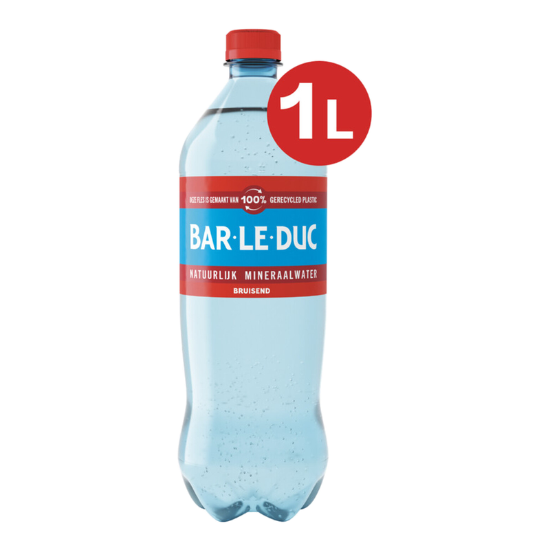 Bar Le Duc Natuurlijk Sprankelend Mineraalwater - 1 L