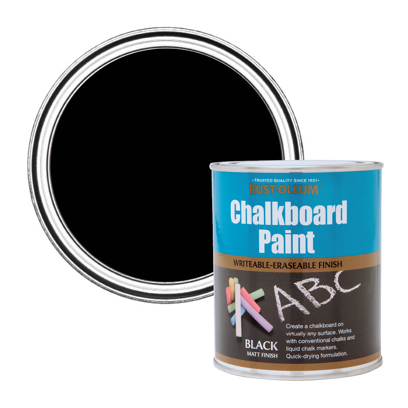 BLACK CHALKBOARD PAINT 750ML
