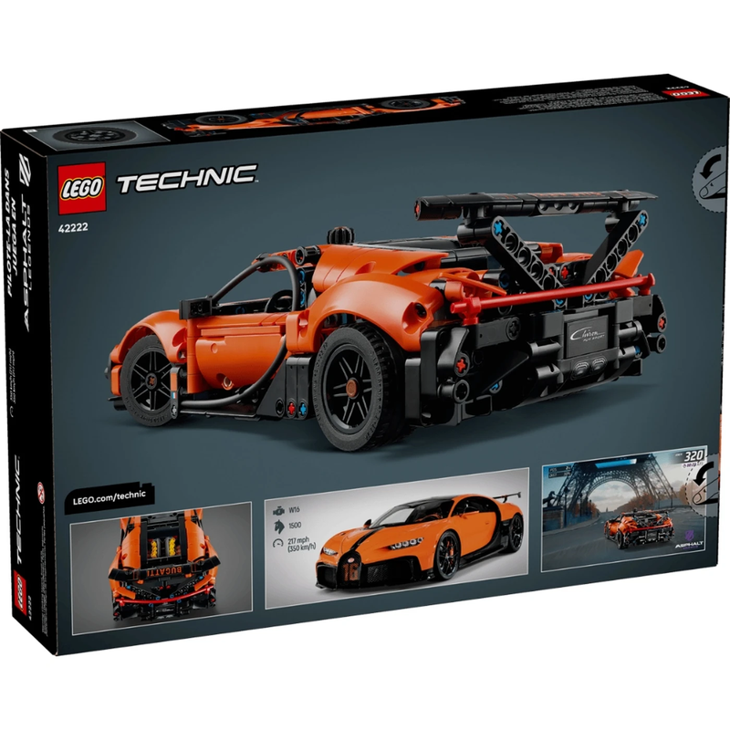 LEGO Technic 42222 Bugatti Chiron Pur Sport Hypercar