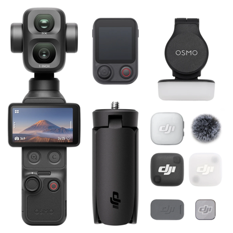 DJI - Osmo Pocket 4P - Vlog Combo - Action Camera - Image 14