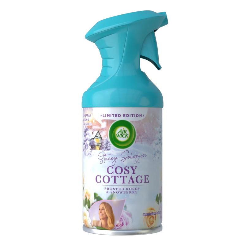 Cosy Cottage Frosted Roses & Snowberry Pure Aerosol 250ml