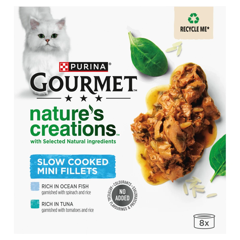 Nature's Creations Slow Cooked Mini Fillets 8 x 85g (680g)