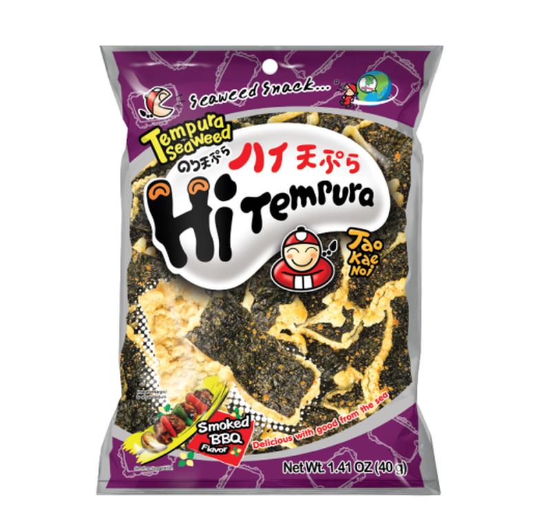 TAOKAENOI Tempura Nori Gerookte BBQ Smaak 40g