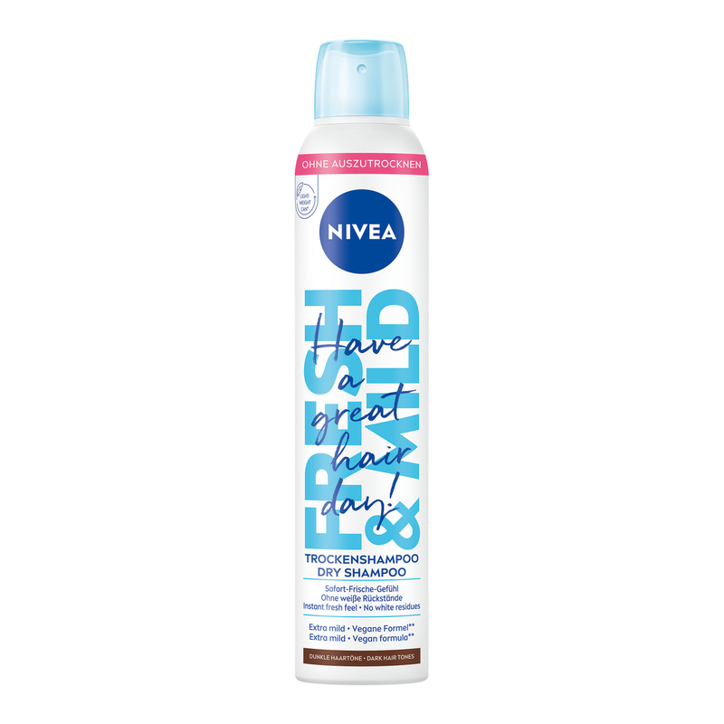 NIVEA Trockenshampoo Fresh & Mild Dunkle Haartöne 200ml