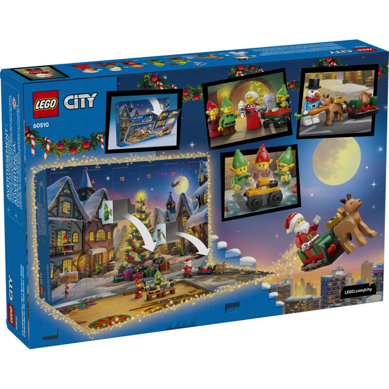 LEGO City Adventskalender 2026 (60510) Weihnachts-Countdown Spielset