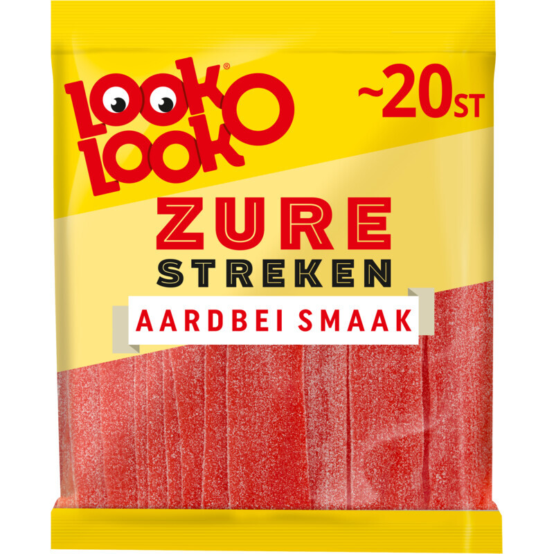 Look-O-Look Zure Aardbei Matten - 125 g