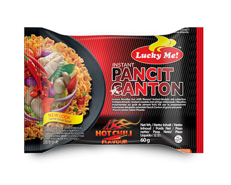 Pancit Canton Chilli Instant Noodles 60g