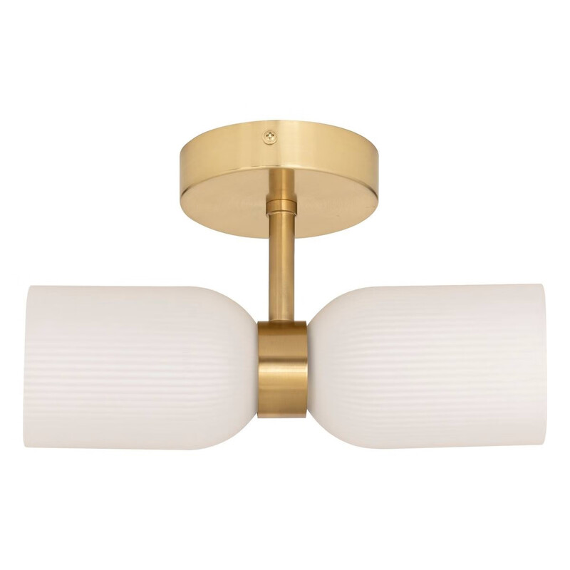 Atmosphera Rio Glazen Wandlamp Set - 2 Spots, H26,5 cm