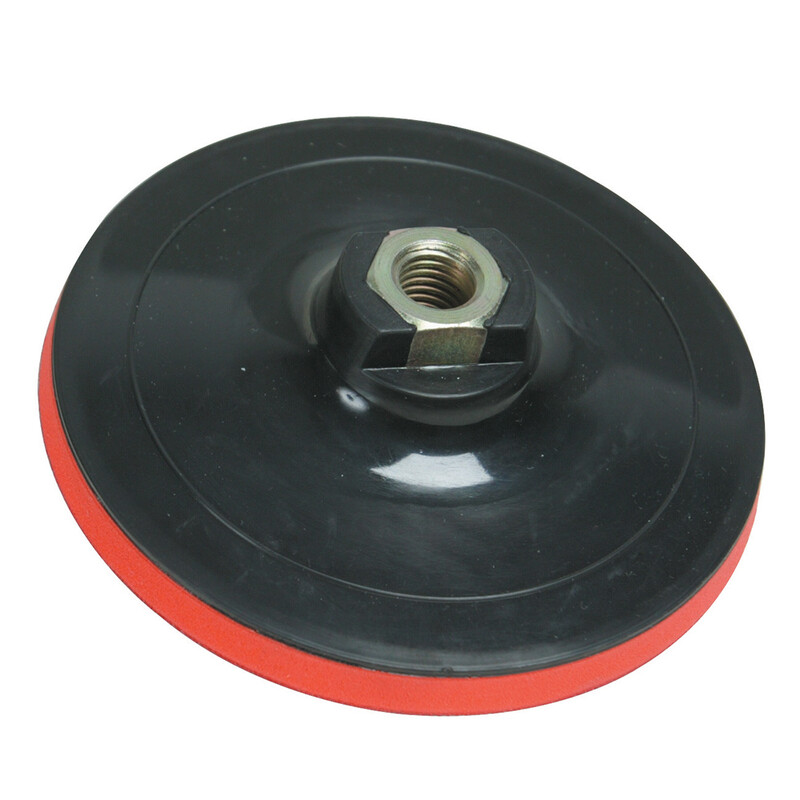 Hook & Loop Backing Pad 125 x 10mm