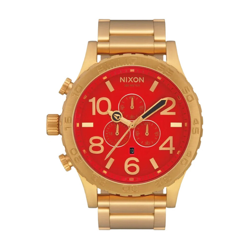A083-514 Stainless Steel Men’s Gold Plated Watch
