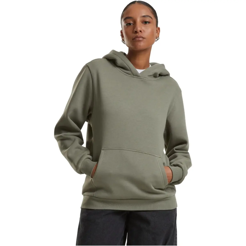 Urban Classics Dames zachte sweat- en fleeceduster Paleolive M
