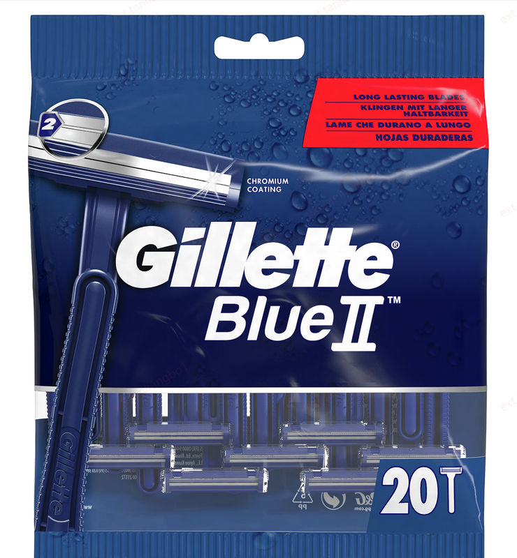 BlueII Men's Disposable Razors x20