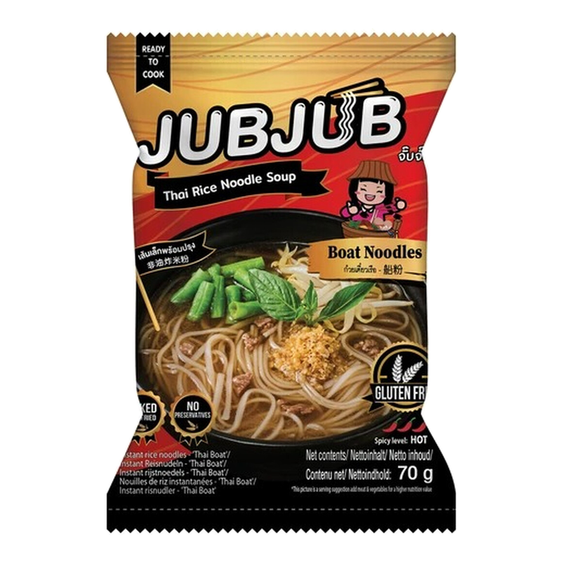 Jub Jub Instant rijstnoedels ThaiBoat 70 g