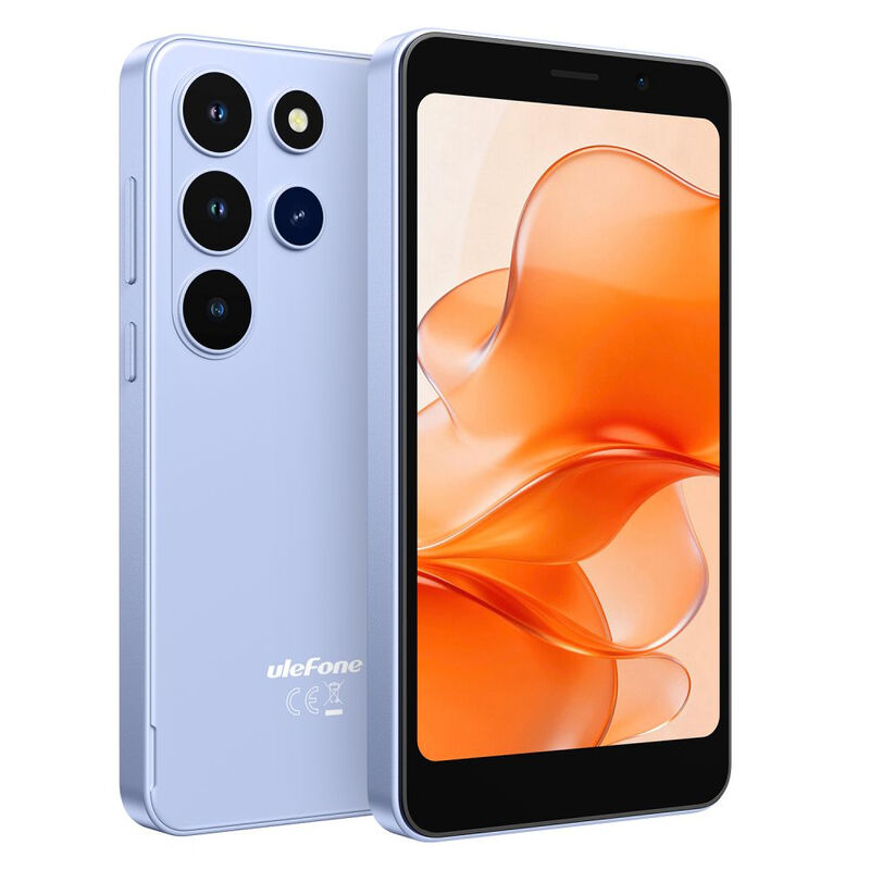 Ulefone Note 22 (3+32) Blue Smartphone Android 16 Go 4G 5-Inch Mini Display No Charger Dual SIM