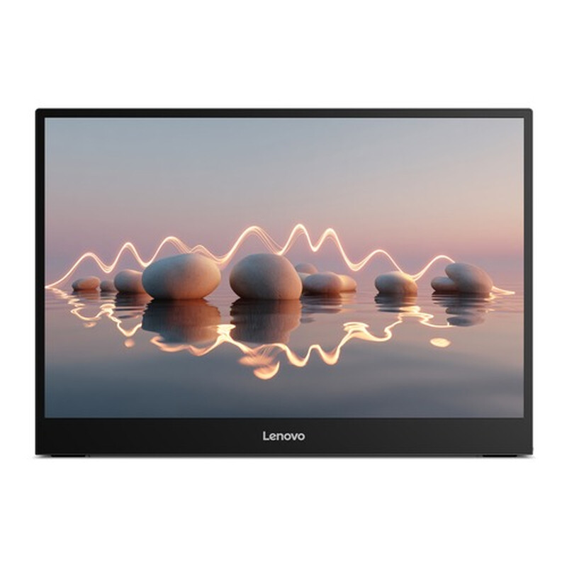 Lenovo L16 draagbare monitor, 16″ WUXGA IPS, USB-C, 65 W Power Delivery, ultradun draagbaar display, Luna grijs