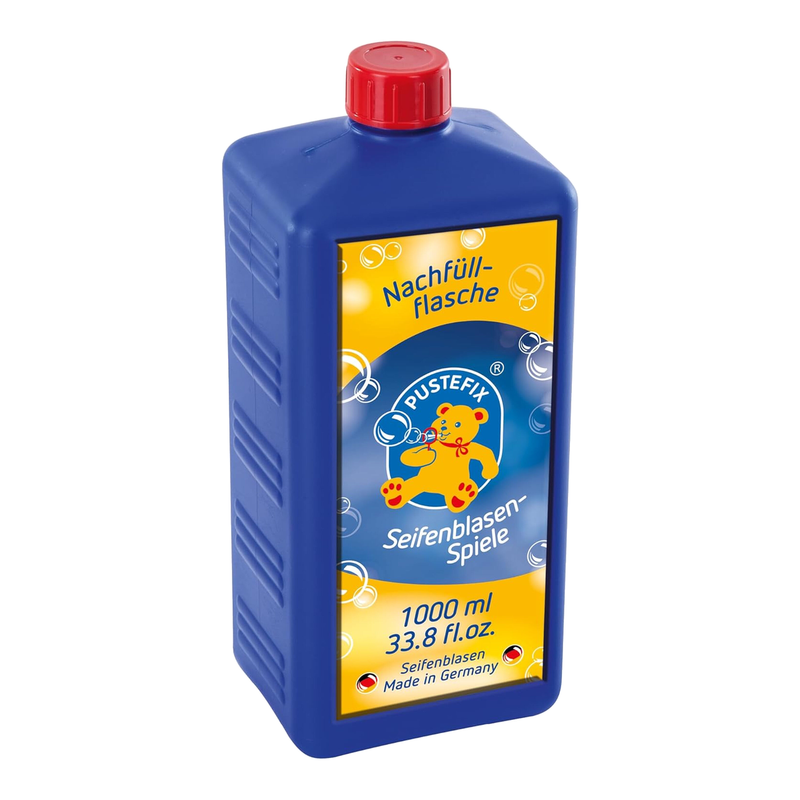 Pustefix Nachfüllflasche Maxi 1,0 l, Seifenblasen-Spiele
