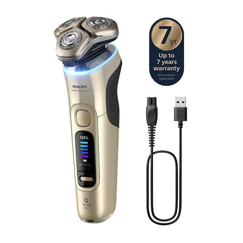 Philips Shaver i9000 Prestige Ultra Elektrisch Scheerapparaat met SkinIQ Pro XP9403/31