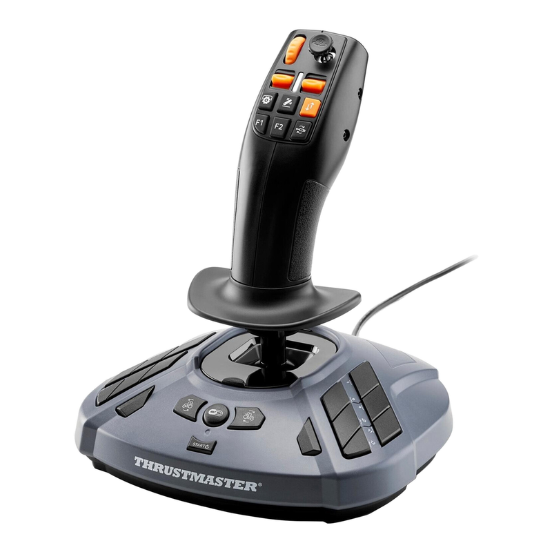 Thrustmaster SimTask FarmStick, joystick ambidextre pour PC de simulation agricole