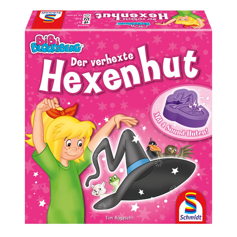 Schmidt® Spiele 40658 Kinderspiele BIBI Der verh. Hexenhut ab 5 Jahre