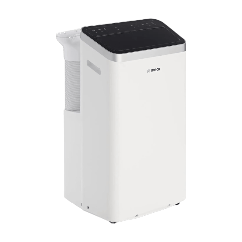 Bosch Cool 4000 Draagbare Airconditioner, 3-in-1 AC, Luchtontvochtiger & Ventilator, 2,6 kW voor Ruimtes tot 35 m², Auto, Stille & Slaapmodus