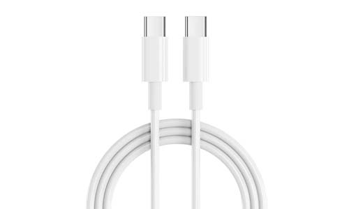 dpower F9000 Câble Type-C vers Type-C 1 Mètre, Charge Rapide 3A, Transmission 480 Mbps, Câble Cuivre TPE Compatible MacBook iPhone 16 iPad Samsung